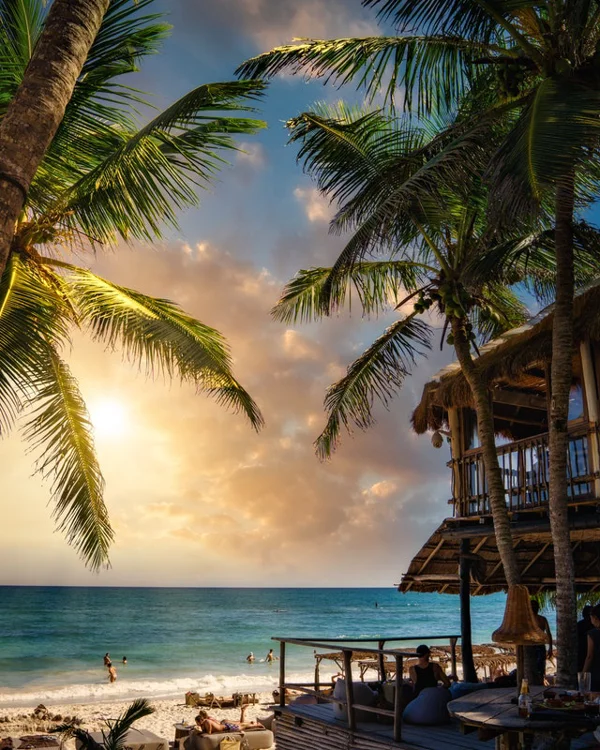 Atardecer Tulum C Atardecer Tulum C
